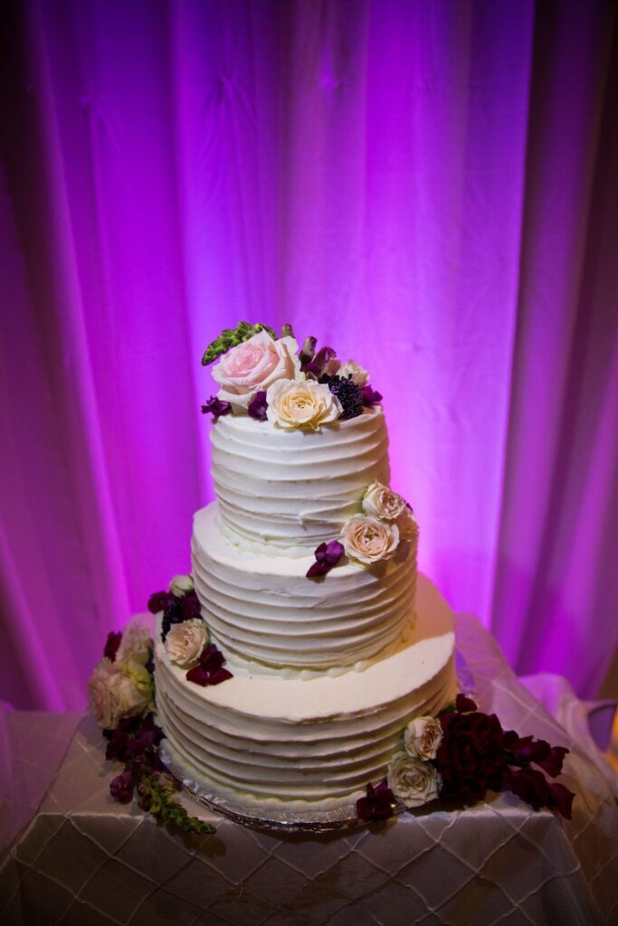 Ashley - Josh's wedding cake