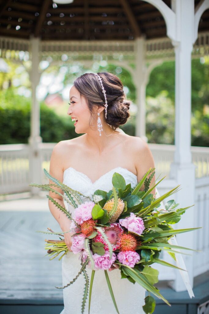 Marriott Plaza Styled shoot bride laughing