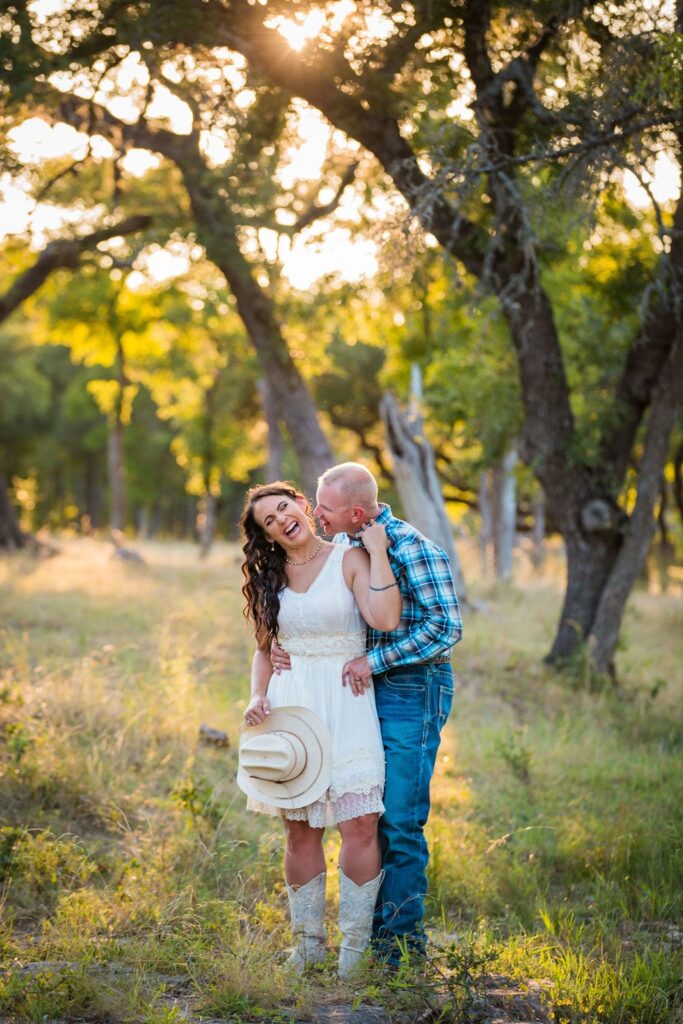 Tess -Lance Boerne, TX Engagement Portrait by spring laughing