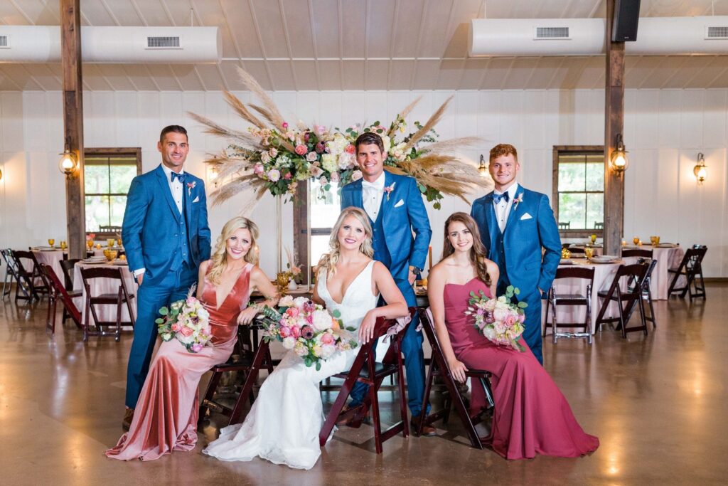 Western Sky Styled shoot bridal party