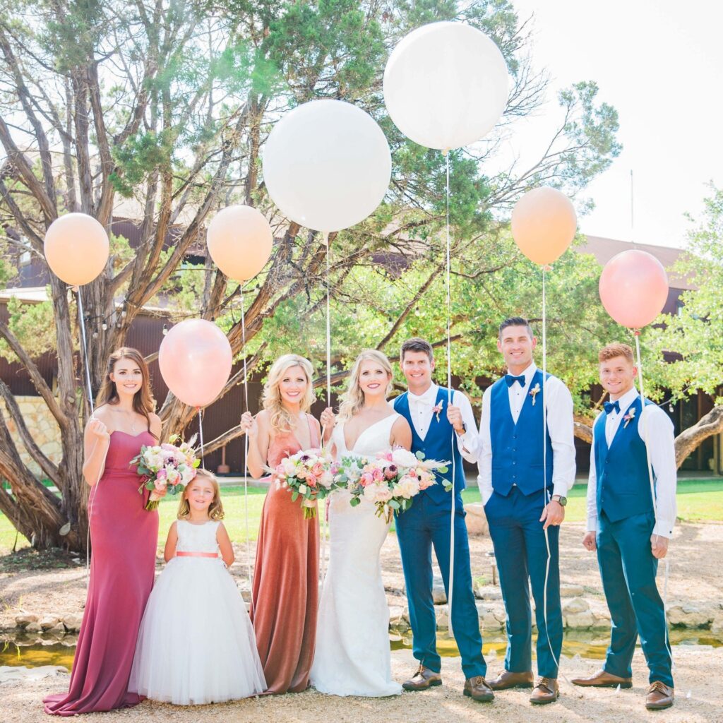 Western Sky Styled shoot party with balloons