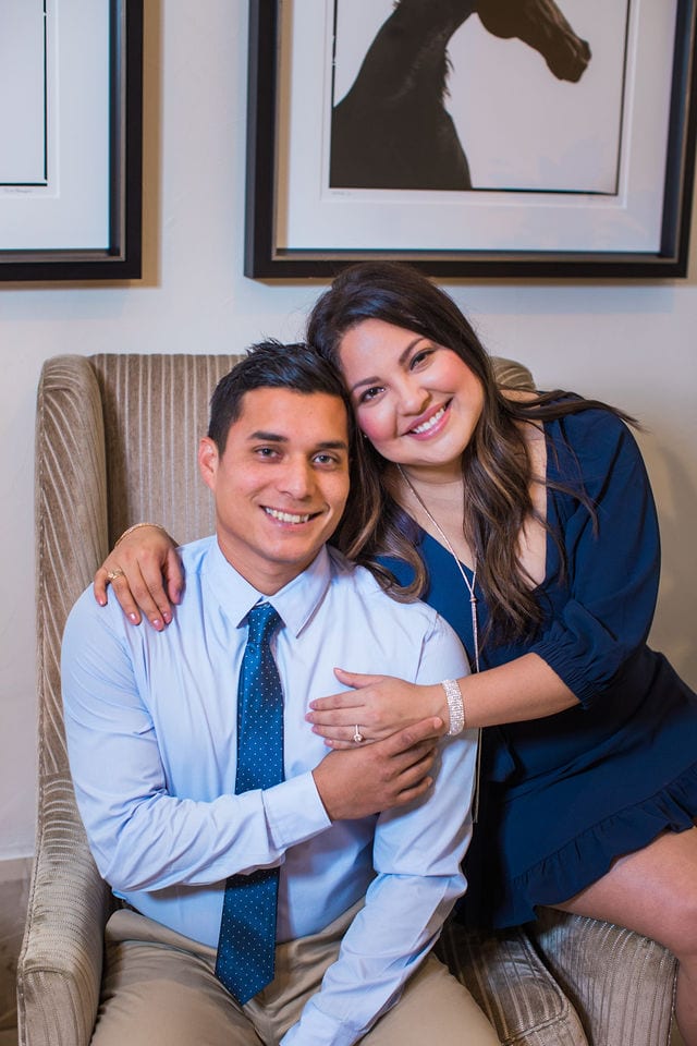 Anthony Engagement session at La Cantera Resort on the chairs