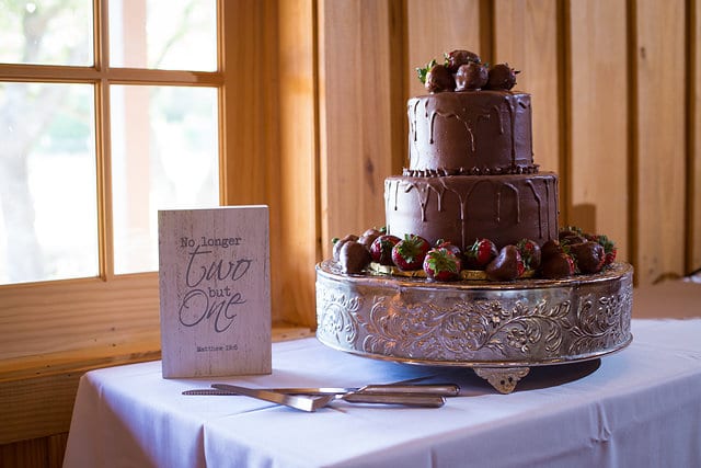 Amberlynn's wedding at The Milestone New Braunfels grooms cake