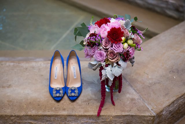 Emilias wedding St Francis de Assisi San Antonio shoes and flower