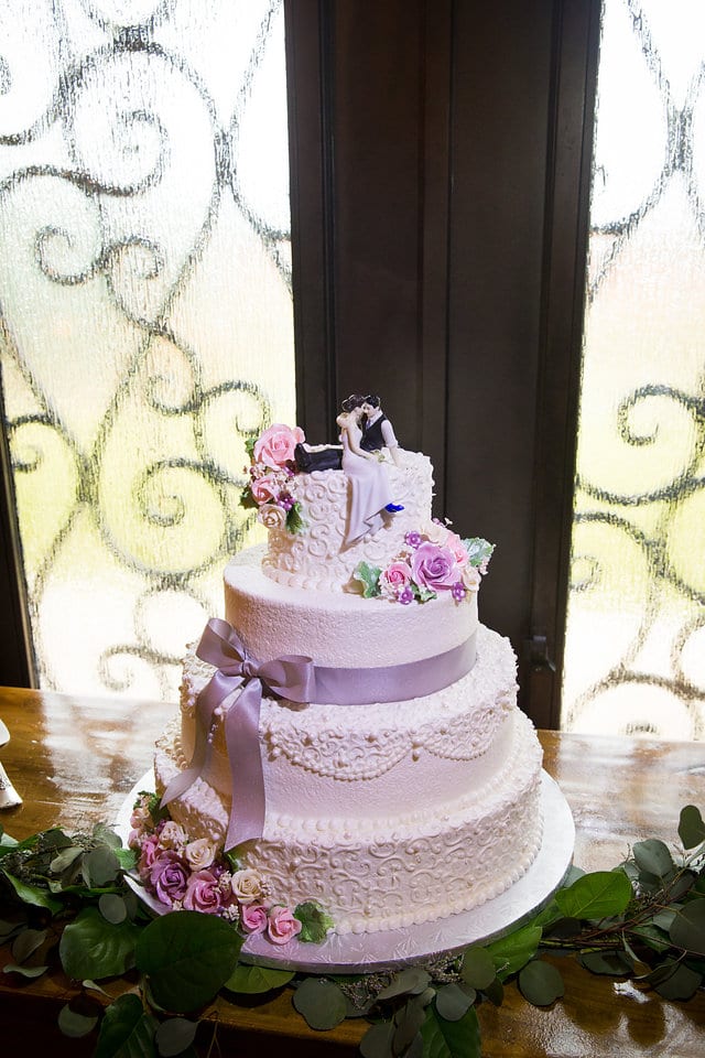 Emilia and John wedding The Milestone Boerne reception cake