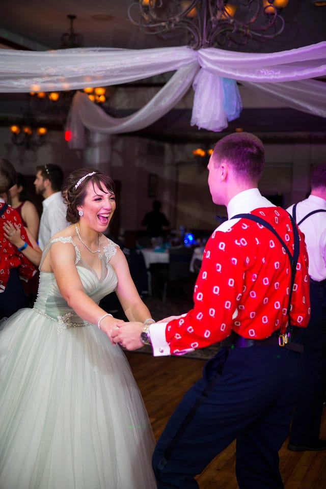 Skye Wedding Randolph Air Force Base Parr Club reception dancing