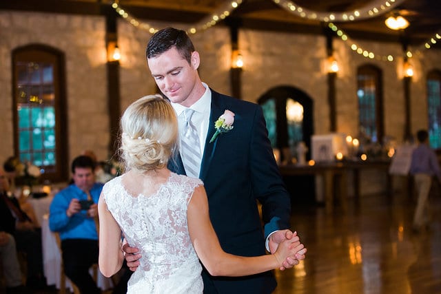 Howard couple first dance at wedding