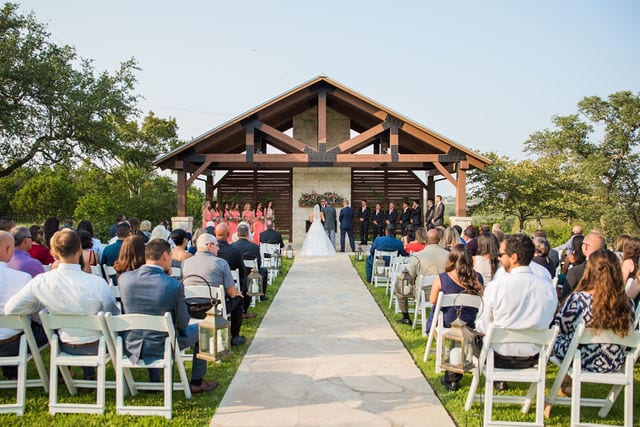 Edwards Wedding ceremony at Milestone, New Braunfels