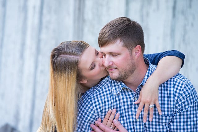 CT engagement session at Gruene in the white wall