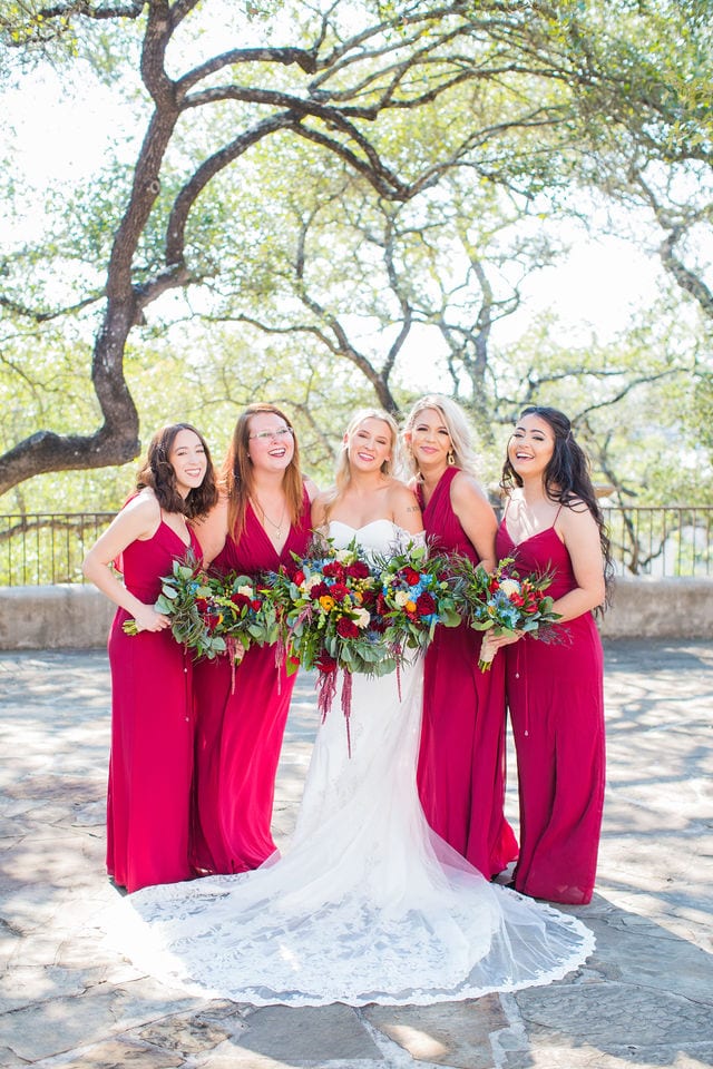 Kelsey wedding Lost Mission bridesmaids