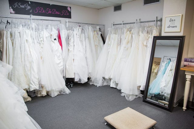 I do the dress I Do bridal gown retail floor sale room
