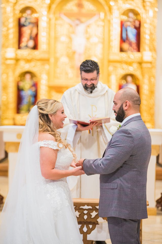Bride and groom rings Wedding San Fernando Cathedral, San Antonio