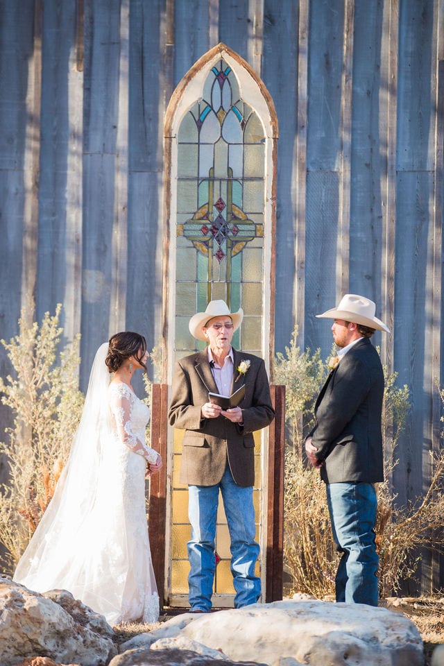 Baleigh's vows Eagle Dancer Ranch Wedding