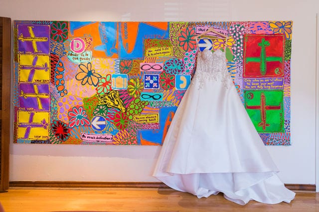 Camille wedding gown at the McNay on the art