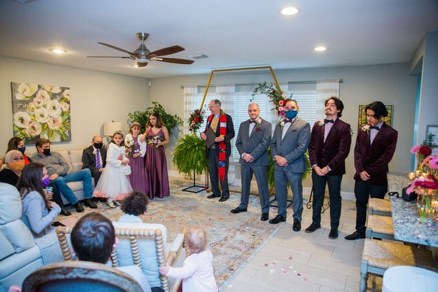 April's San Antonio wedding ceremony
