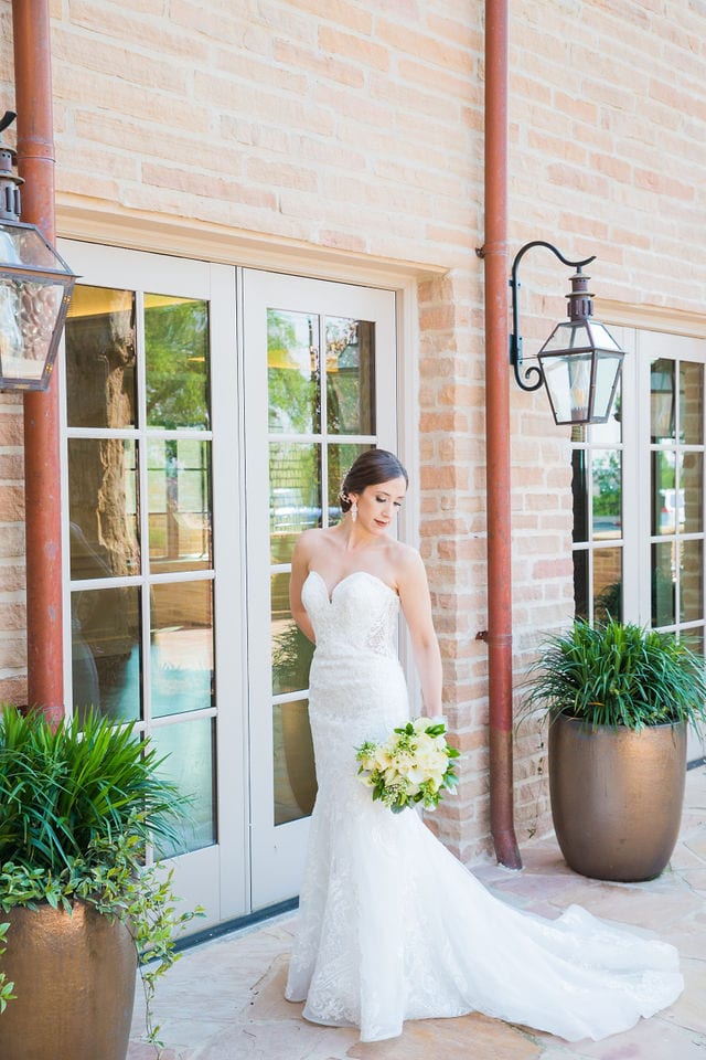 Mary kate bridal at Red Berry Estate on the patio