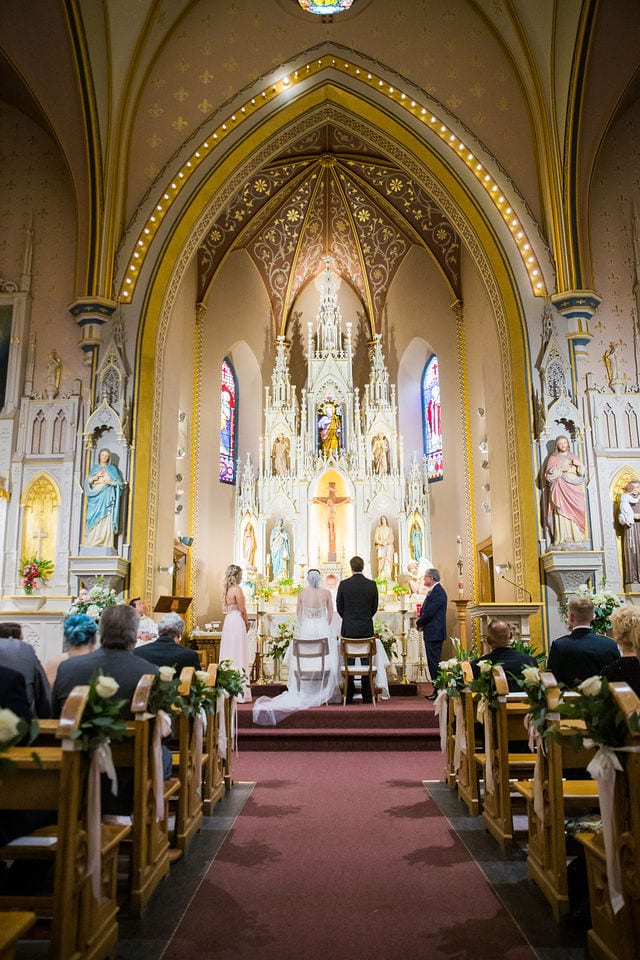 Spenser wedding San Antonio Saint Joesph blessing