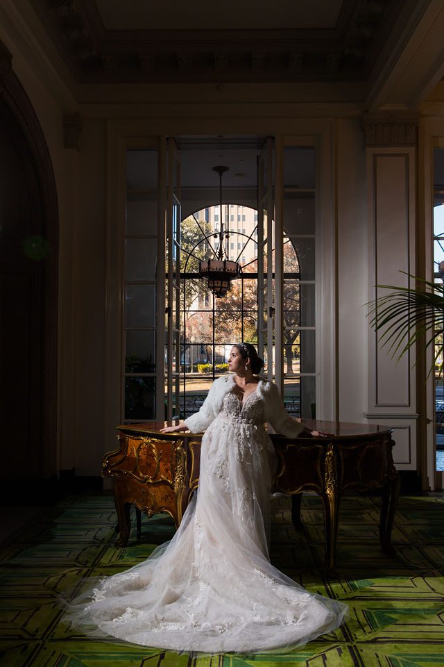 Bonnie's Bridal at the St Anthony Hotel at the piano dramatic