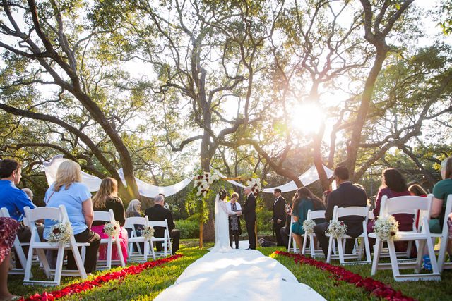 Pixley wedding in Garden Ridge ceremony site vows