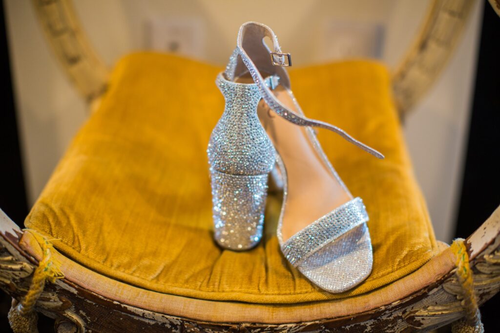 Sonali wedding Hotel Valencia San Antonio bridal gown shoes