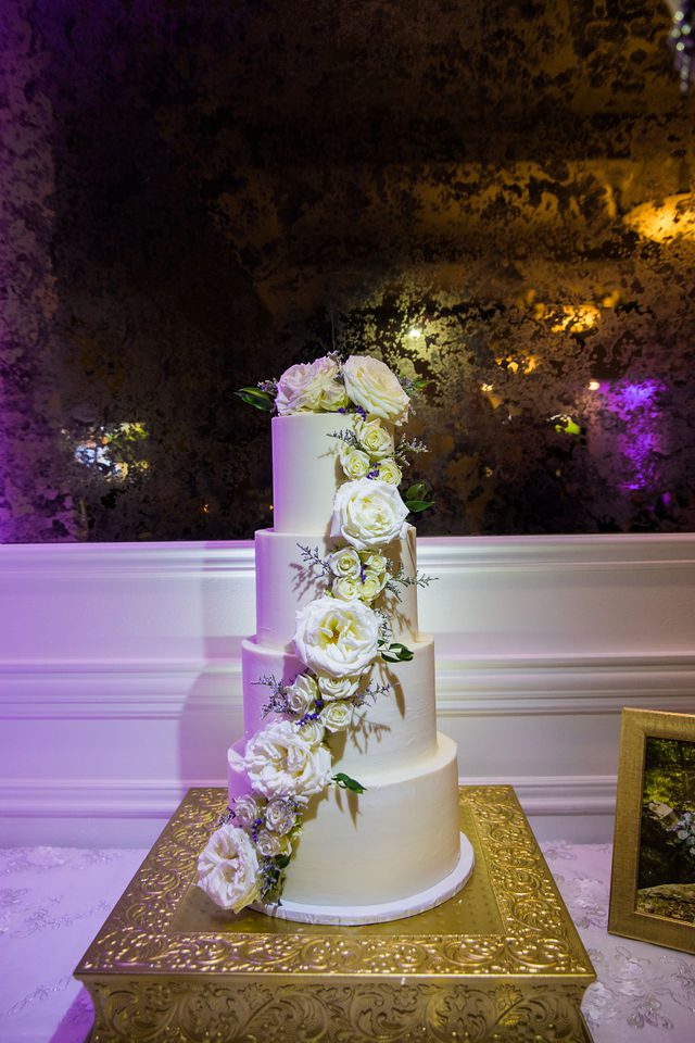 Olsen wedding Boerne at the Kendall the reception cake