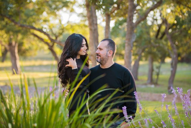 Park 31 engagement session with Erica Straughan Photography in the garden