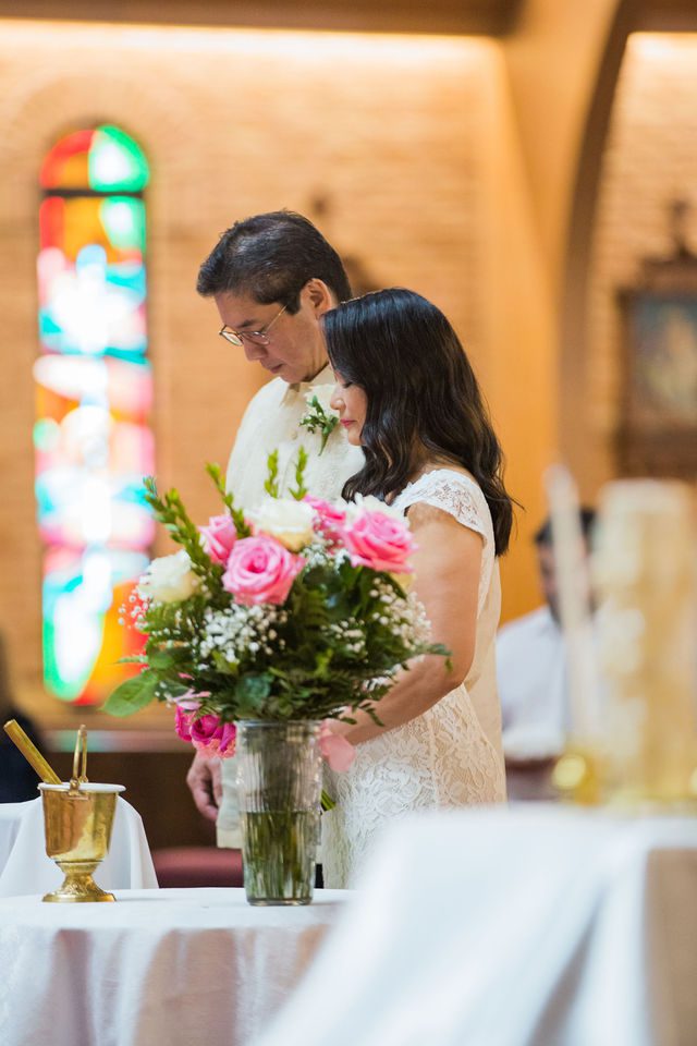May's wedding in San Antonio OLPH ceremony prayer