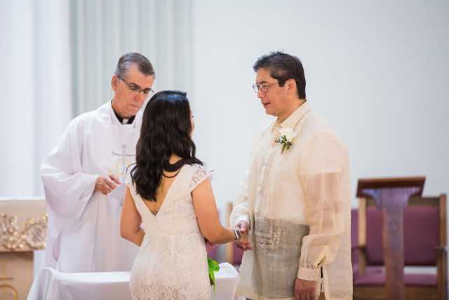 May's wedding in San Antonio OLPH ceremony promise